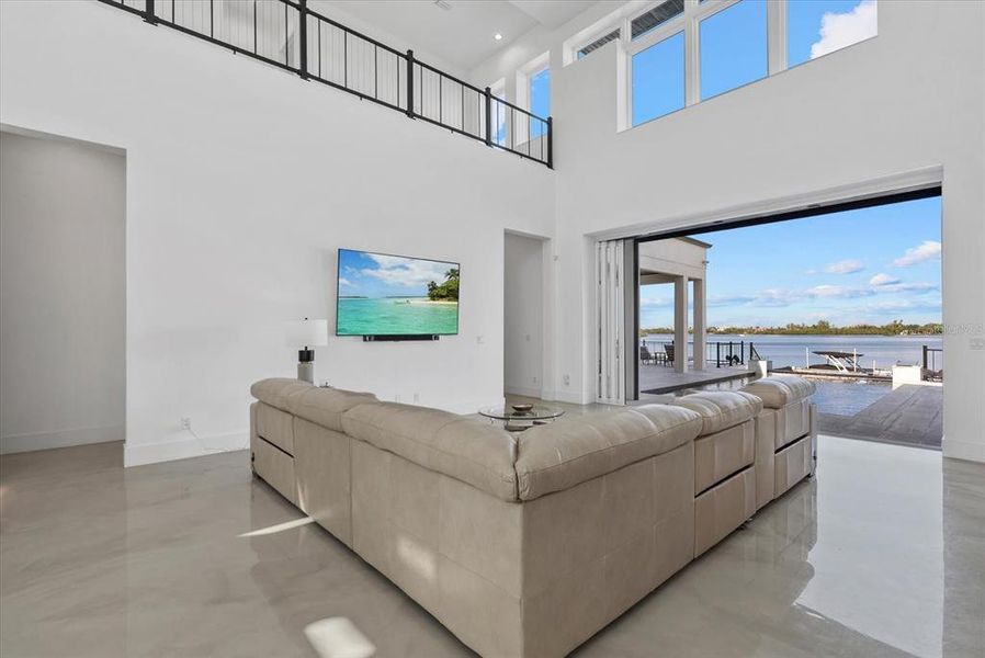 Furnished interior view inside a new home in , Osprey (Image 39).