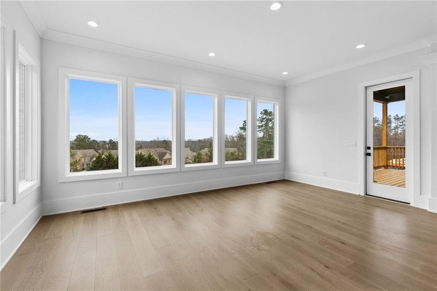 Spacious, unfurnished interior of a new home in , Buford (Image 35).
