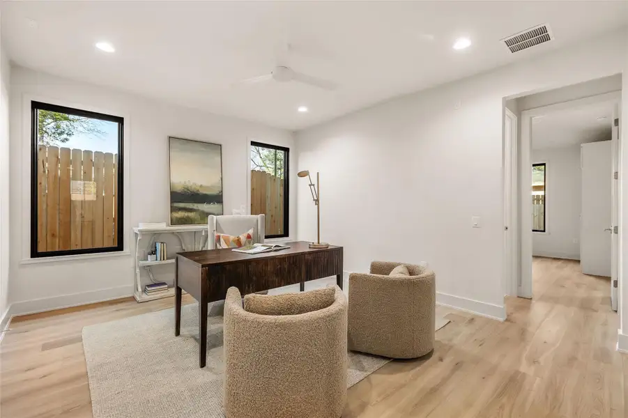Furnished interior view inside a new home in , Austin (Image 3). Furnished interior view inside a new home in , Austin (Image 3).
