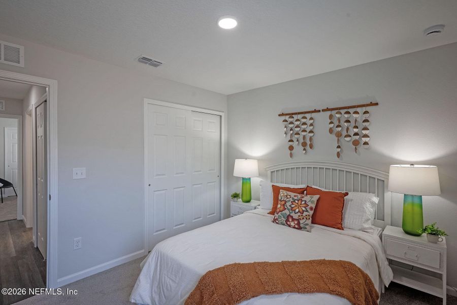 Furnished interior view inside a new home in , Jacksonville (Image 25).