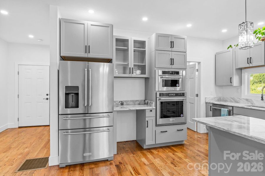 Furnished interior view inside a new home in , Weaverville (Image 10).