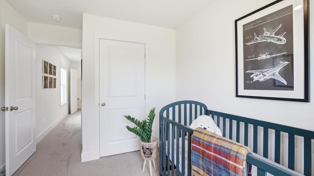 Furnished interior view inside a new home in Macon Townhomes, Seymour (Image 26).