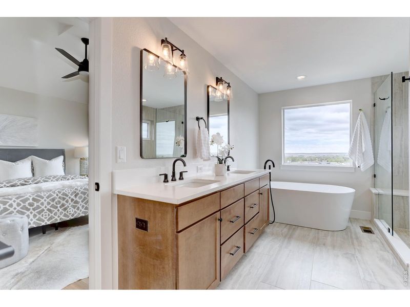 Furnished interior view inside a new home in , Louisville (Image 11).