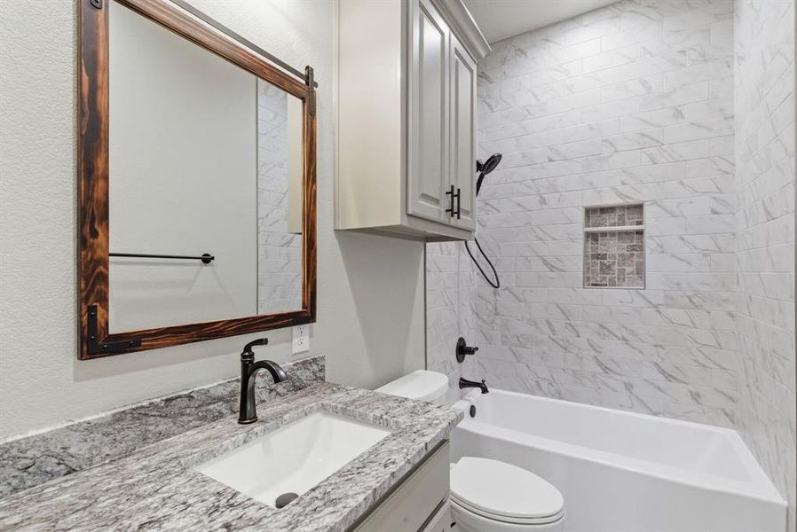 Furnished interior view inside a new home in Monarch Manor, Poolville (Image 9).