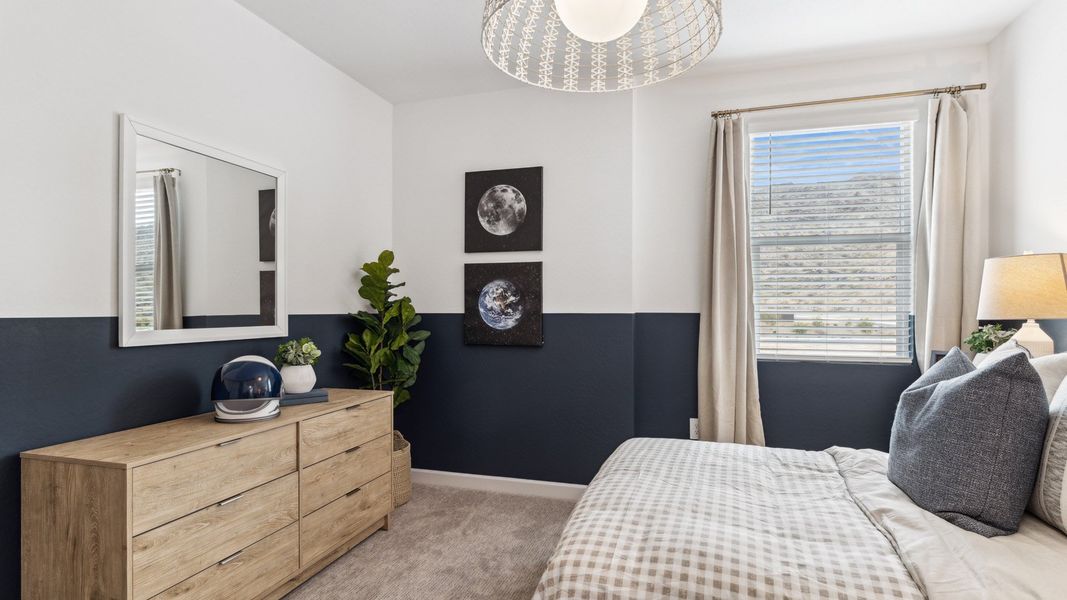 Furnished interior view inside a new home in Avance, Phoenix (Image 29). Furnished interior view inside a new home in Avance, Phoenix (Image 29).