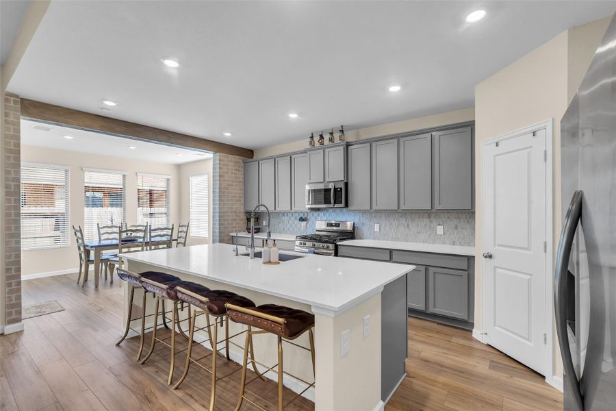 Furnished interior view inside a new home in , Baytown (Image 19).