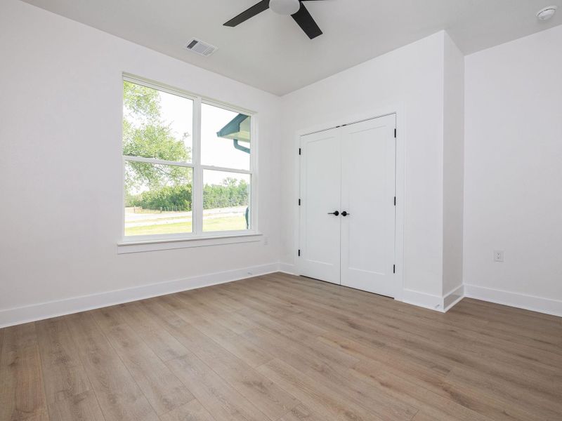 Guest bedroom with full bath Guest bedroom with full bath