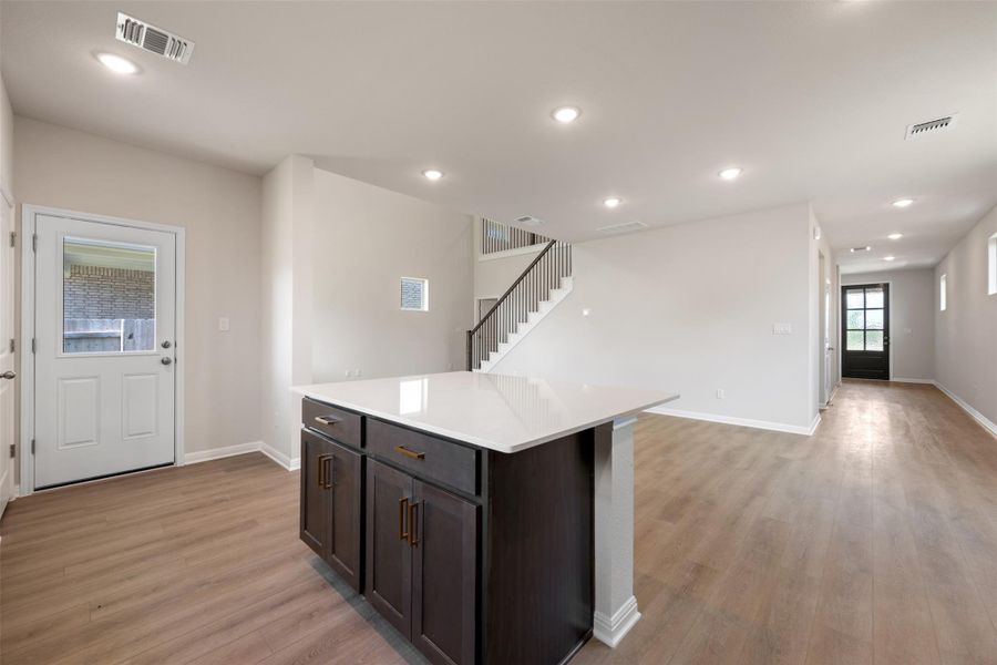 Furnished interior view inside a new home in La Cima, San Marcos (Image 13).