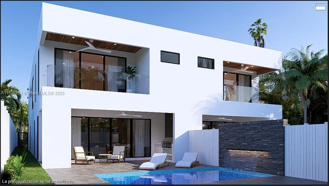 Exterior details and patio area of a home in , Fort Lauderdale (Image 2).