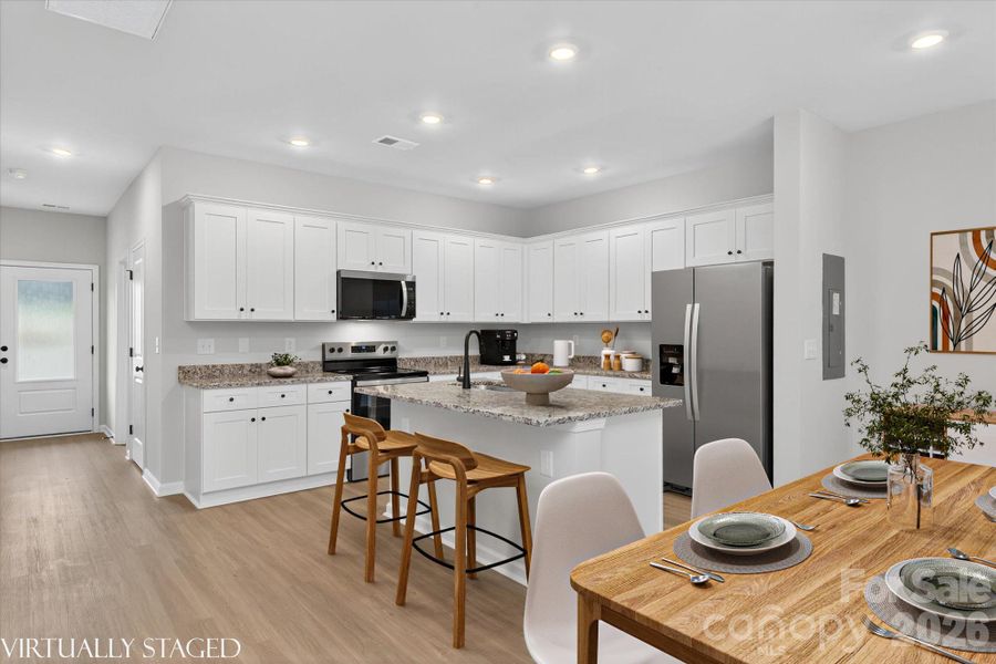 Furnished interior view inside a new home in Rhyne Court, Gastonia (Image 7).
