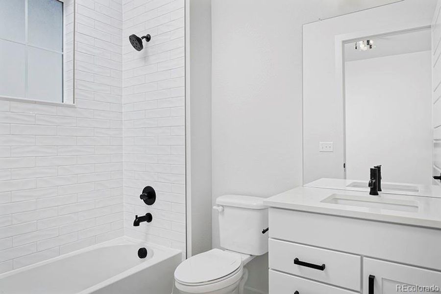 Furnished interior view inside a new home in , Fort Collins (Image 24).