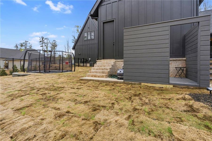 Exterior details and patio area of a home in , Dacula (Image 4).