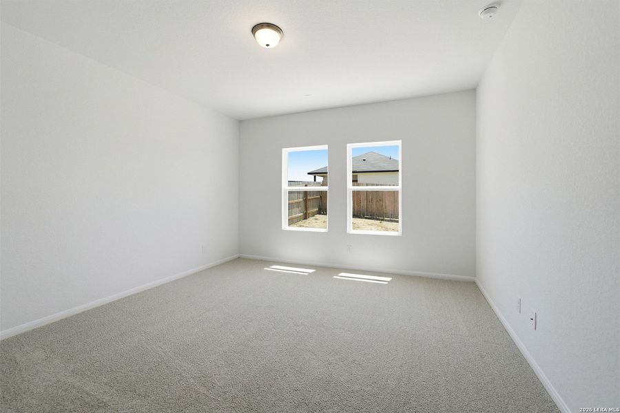 Spacious, unfurnished interior of a new home in Willow View, Converse (Image 24). Spacious, unfurnished interior of a new home in Willow View, Converse (Image 24).