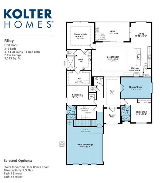 Riley 1st floor