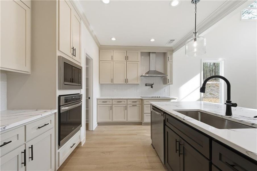 Furnished interior view inside a new home in , Griffin (Image 9). Furnished interior view inside a new home in , Griffin (Image 9).