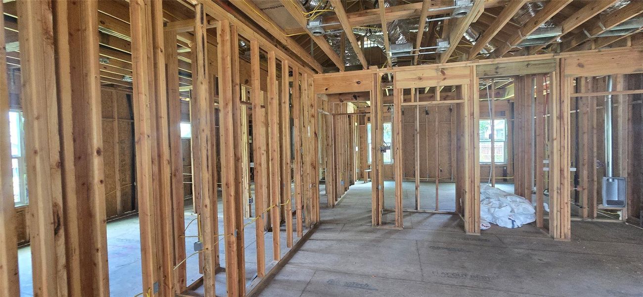 In-progress construction of a new home in , Houston, TX (Image 25).