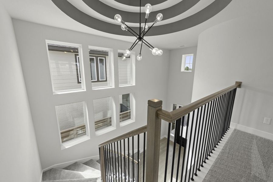 Spacious, unfurnished interior of a new home in Austin Point, Richmond (Image 22).