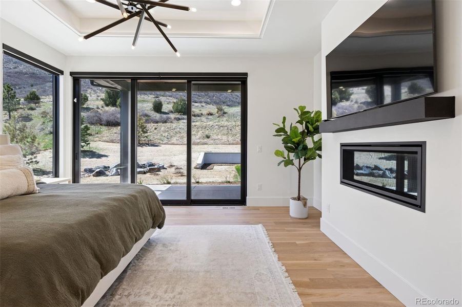 Furnished interior view inside a new home in , Littleton (Image 42).