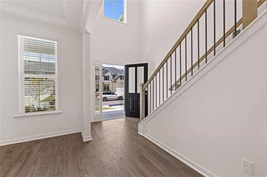 Spacious, unfurnished interior of a new home in Water Oak Estates, Lawrenceville (Image 23).