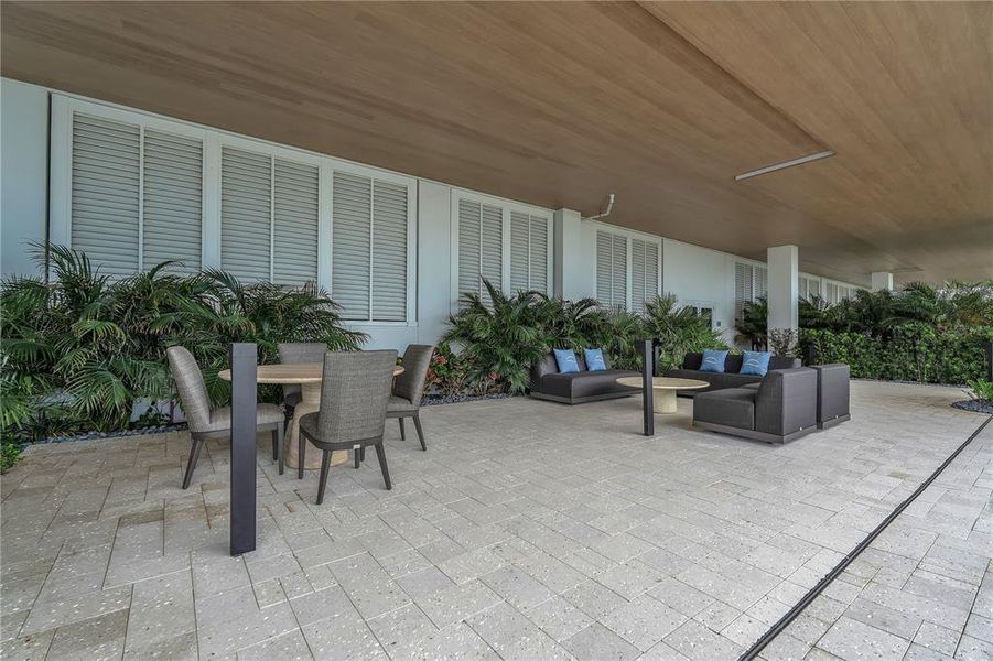 Exterior details and patio area of a home in , Sarasota (Image 27). Exterior details and patio area of a home in , Sarasota (Image 27).