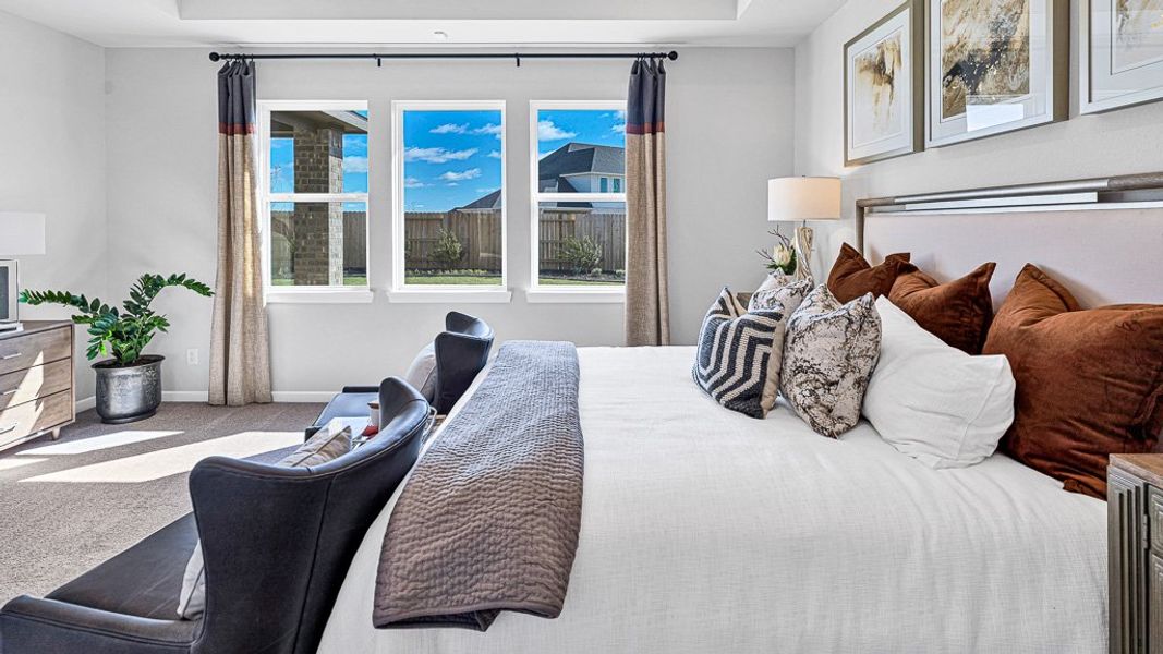 Furnished interior view inside a new home in Raburn Reserve 50s, Tomball (Image 29). Furnished interior view inside a new home in Raburn Reserve 50s, Tomball (Image 29).