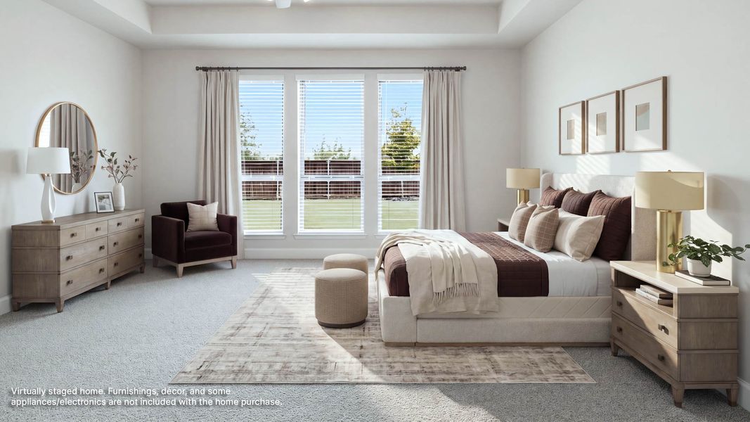 Furnished interior view inside a new home in Devonshire, Forney (Image 8).