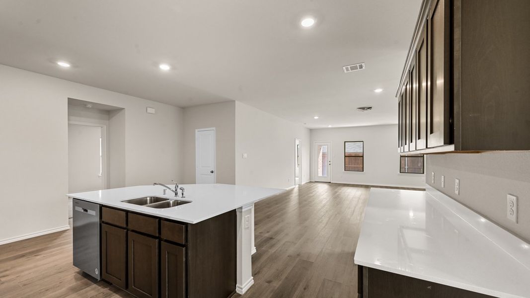Furnished interior view inside a new home in Valor Farms, Royse City (Image 10).