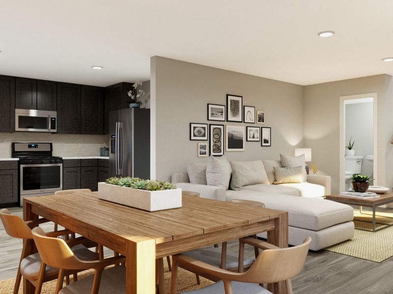 Photos are a representation of the floor plan. Options and interior selections will vary.