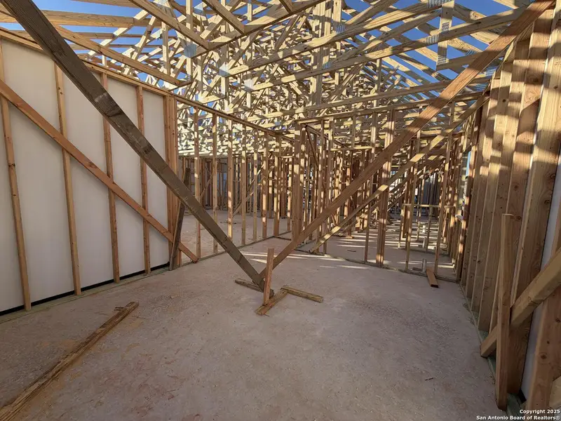 In-progress construction of a new home in Nopal Valley, San Antonio, TX (Image 11). In-progress construction of a new home in Nopal Valley, San Antonio, TX (Image 11).