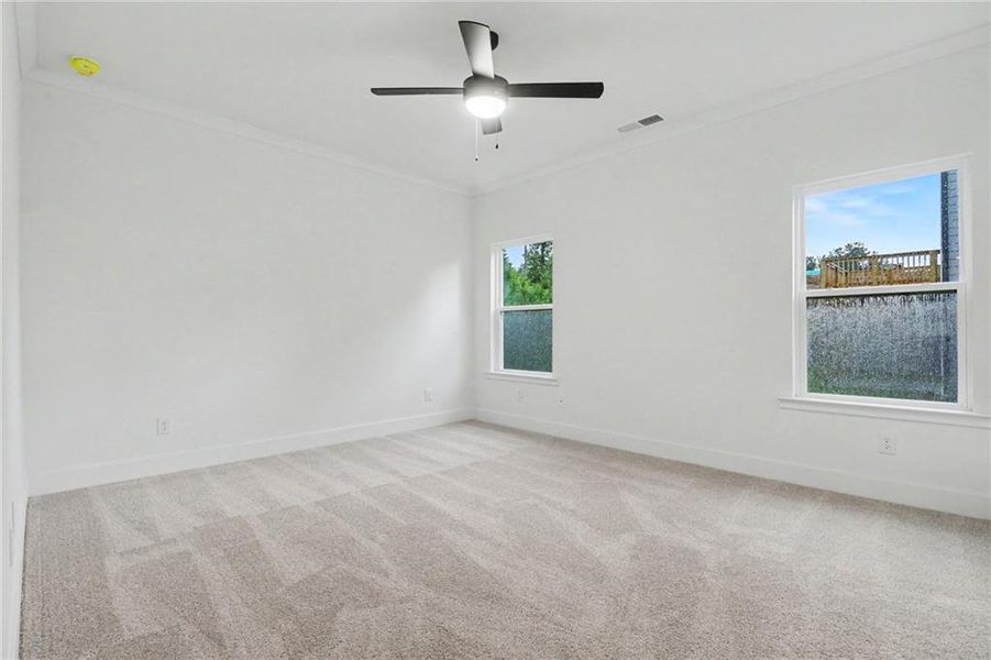 Spacious, unfurnished interior of a new home in Thunder Ridge, Dawsonville (Image 22).