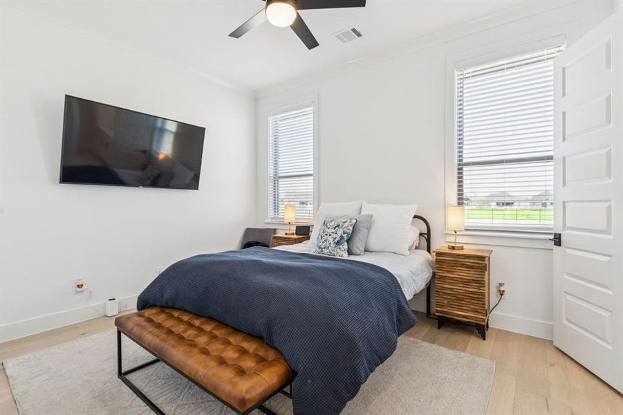 Furnished interior view inside a new home in The Resort on Eagle Mt. Lake, Fort Worth (Image 25). Furnished interior view inside a new home in The Resort on Eagle Mt. Lake, Fort Worth (Image 25).