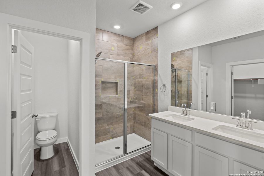 Furnished interior view inside a new home in Talley Fields, San Antonio (Image 8).