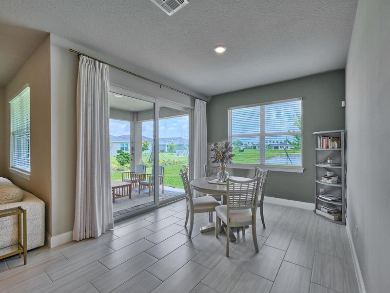 Furnished interior view inside a new home in Azalea, Port St. Lucie (Image 11).