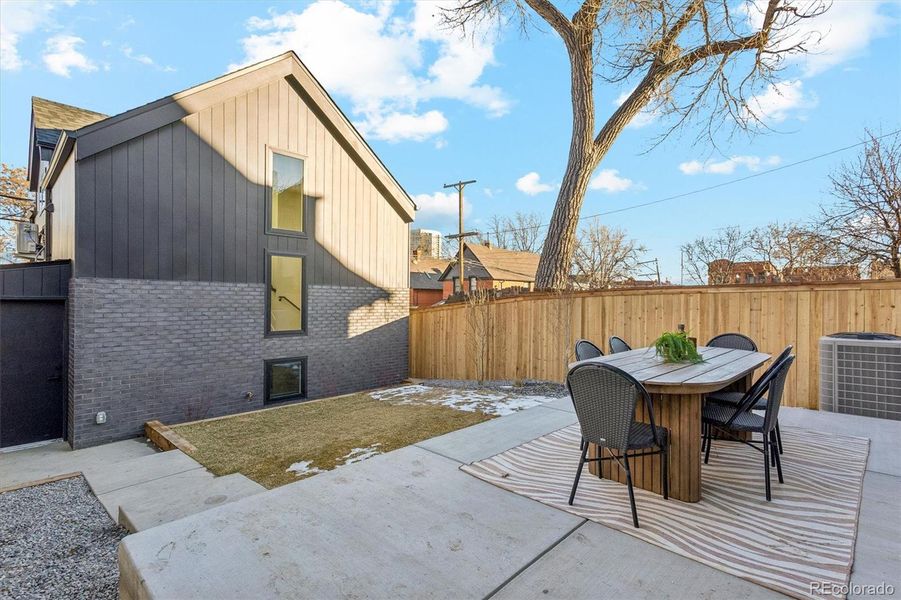 Exterior details and patio area of a home in , Denver (Image 26).