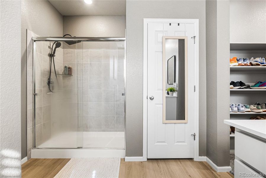 Furnished interior view inside a new home in Poudre Heights: The Alpine Collection, Windsor (Image 26).