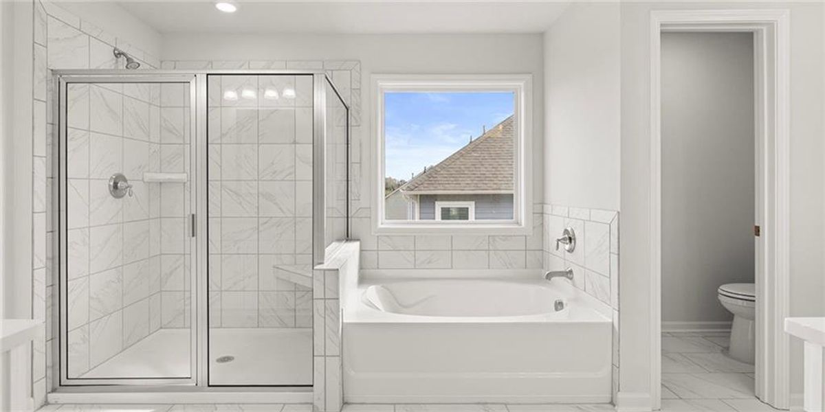 Furnished interior view inside a new home in , Cumming (Image 7).