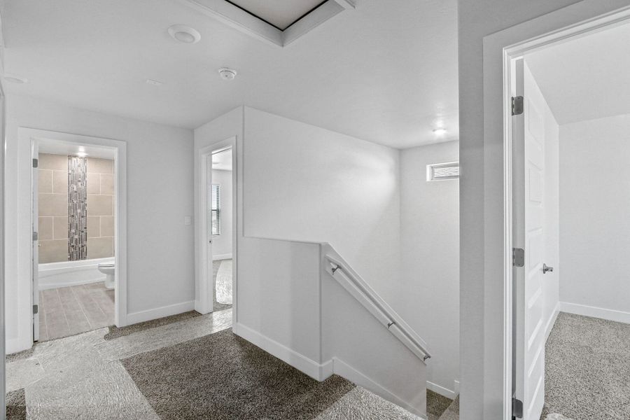 Furnished interior view inside a new home in The View at Desert Springs | Thoughtful Collection, El Paso (Image 7). Furnished interior view inside a new home in The View at Desert Springs | Thoughtful Collection, El Paso (Image 7).