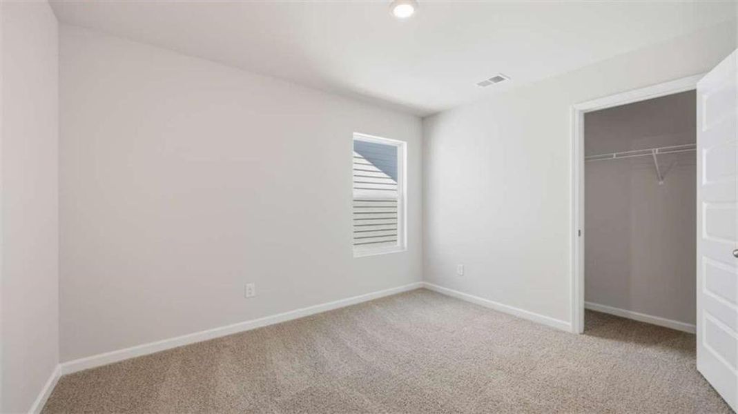 Spacious, unfurnished interior of a new home in Shoal Creek, Hampton (Image 15). Spacious, unfurnished interior of a new home in Shoal Creek, Hampton (Image 15).