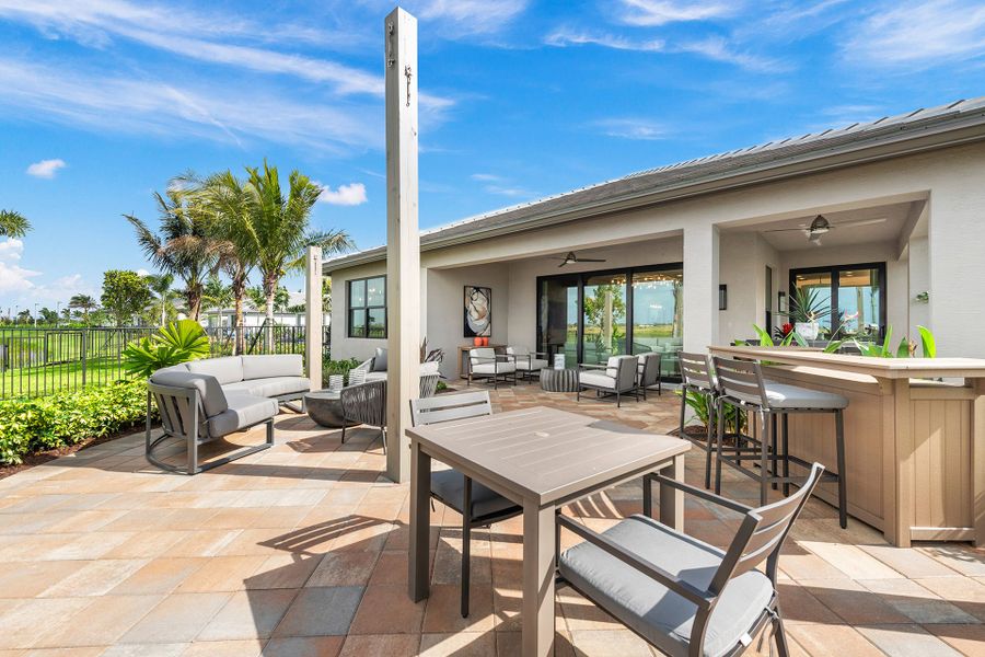 Community amenities associated with the Bimini by GL Homes in Valencia Parc at Riverland, Port St. Lucie (Image 28).