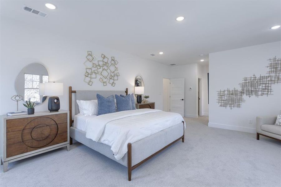 Primary Bedroom on second floor