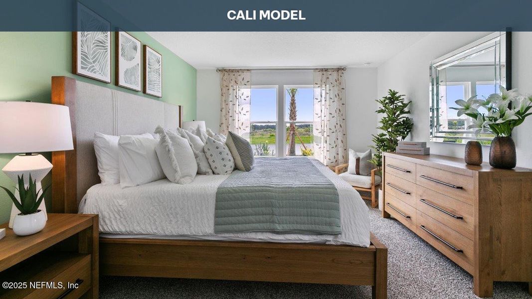 Furnished interior view inside a new home in Rookery, Green Cove Springs (Image 12).