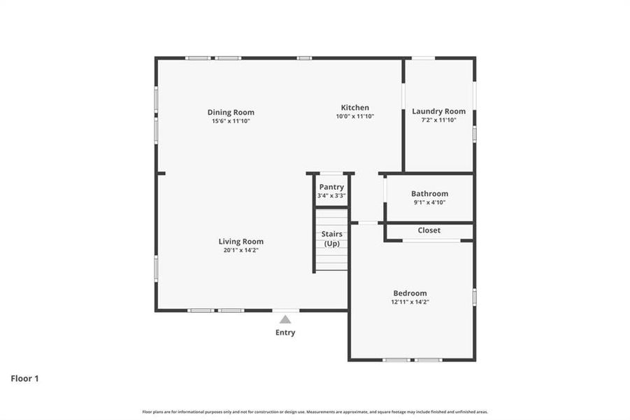 2D floor plan layout of this home in , Cleveland, GA (Image 5).