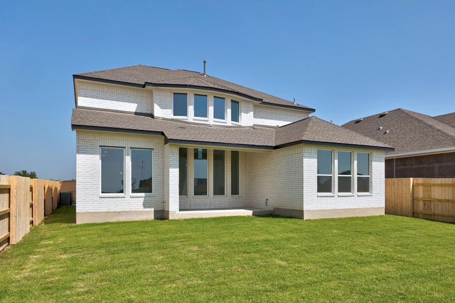 Exterior details and patio area of a home in Nolina, Georgetown (Image 19).