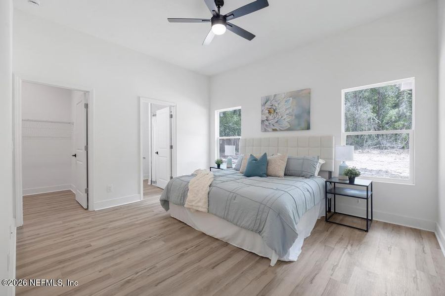 Furnished interior view inside a new home in , Keystone Heights (Image 13).