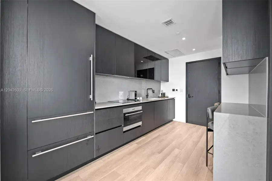 Furnished interior view inside a new home in , Miami (Image 41).