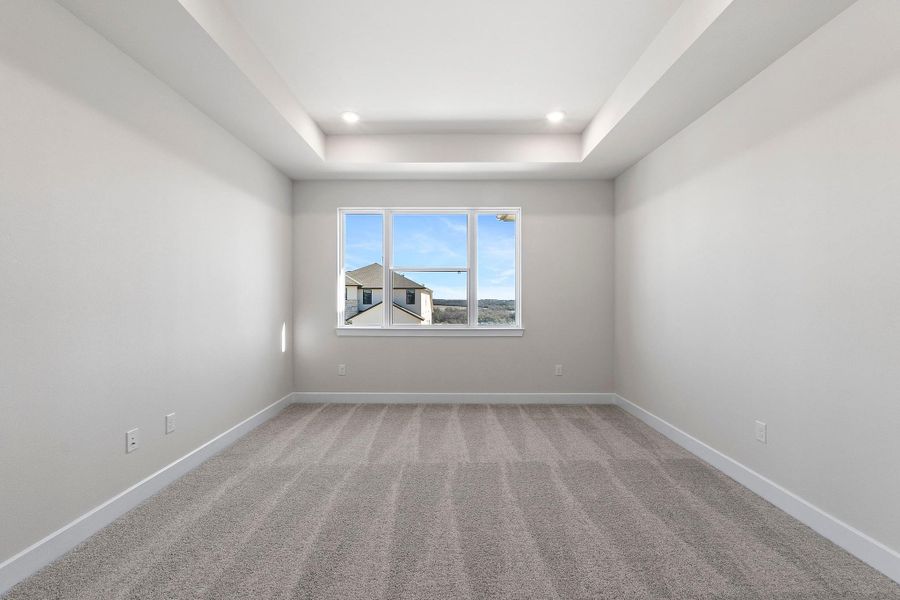Spacious, unfurnished interior of a new home in Lariat, Liberty Hill (Image 39). Spacious, unfurnished interior of a new home in Lariat, Liberty Hill (Image 39).