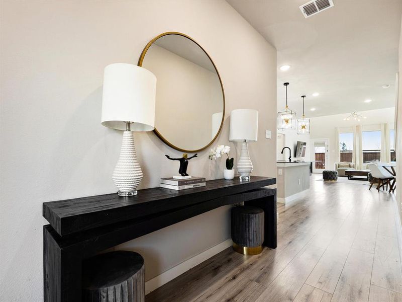 Furnished interior view inside a new home in , Forney (Image 12). Furnished interior view inside a new home in , Forney (Image 12).