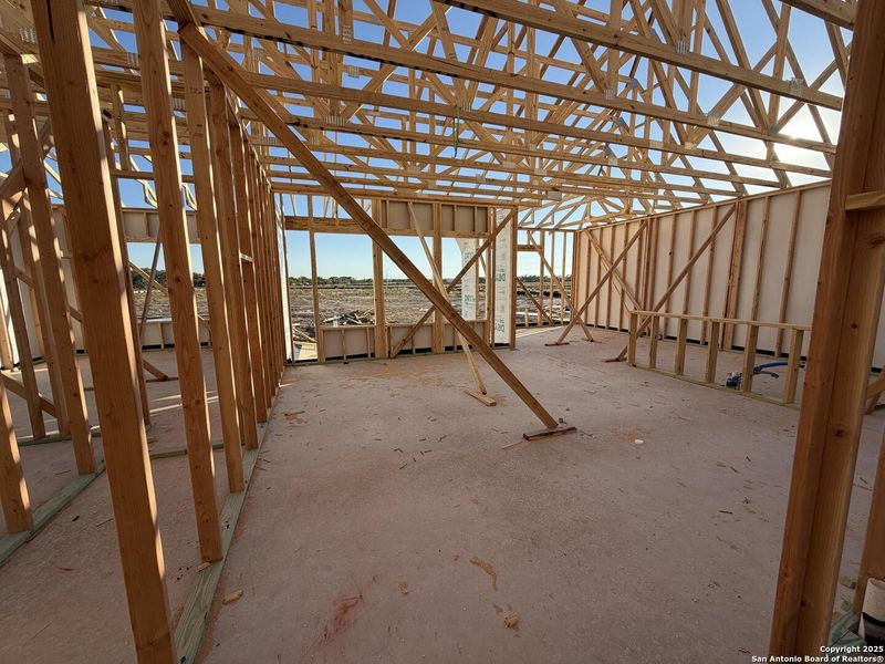 In-progress construction of a new home in Nopal Valley, San Antonio, TX (Image 19). In-progress construction of a new home in Nopal Valley, San Antonio, TX (Image 19).