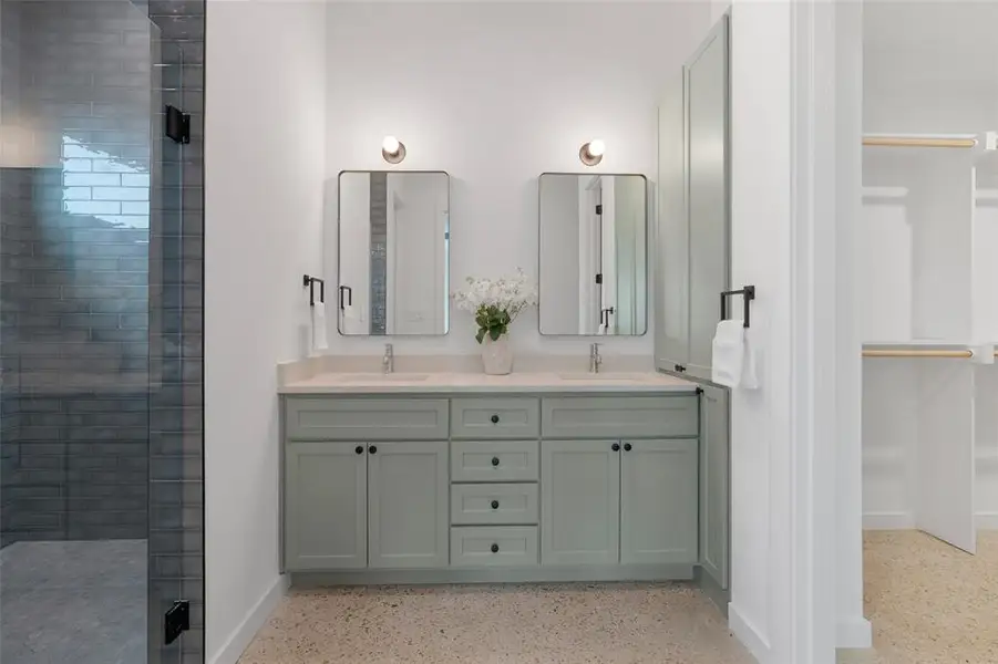 Furnished interior view inside a new home in , River Oaks (Image 7).