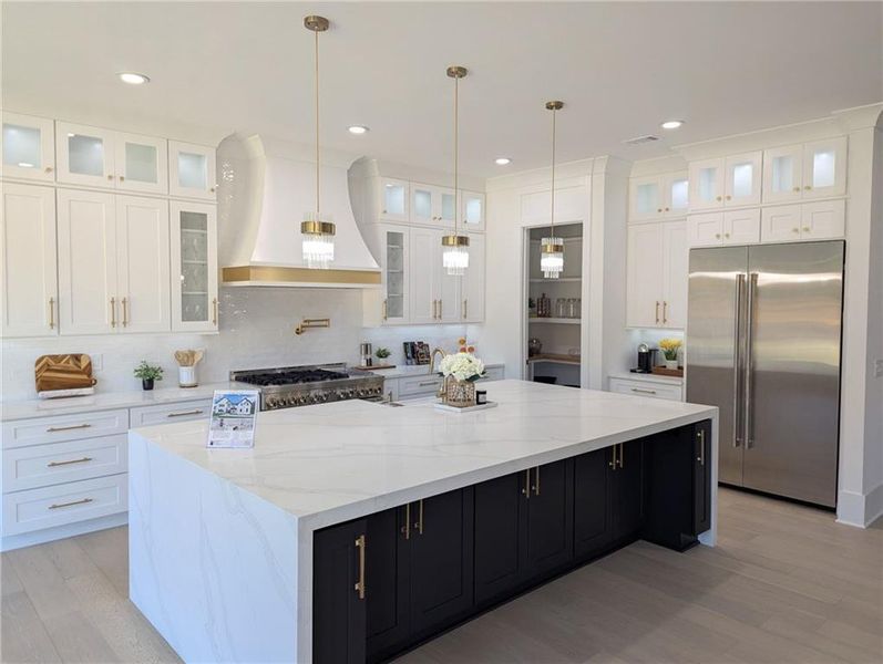 Furnished interior view inside a new home in , Braselton (Image 6). Furnished interior view inside a new home in , Braselton (Image 6).